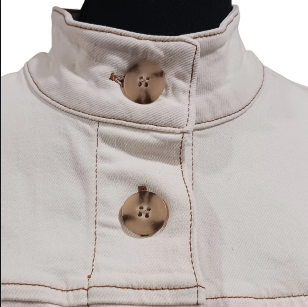 SOLD J. Jill Modern Utility Jacket Natural - Picture 4 of 8